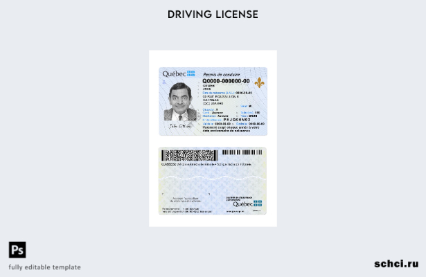 цифровая загрузка шаблона подарка Canada Quebec DL
